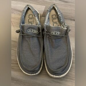 Hey Dude Gray Casual Loafers